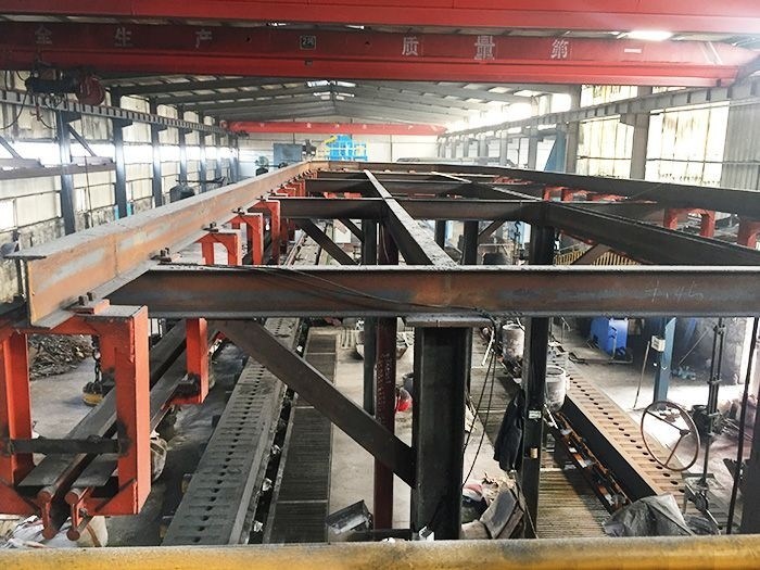 Weifang Zetian Pipes Industry Co., Ltd. linha de produção do fabricante