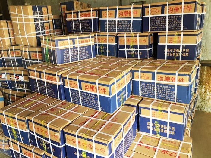 Weifang Zetian Pipes Industry Co., Ltd. linha de produção do fabricante